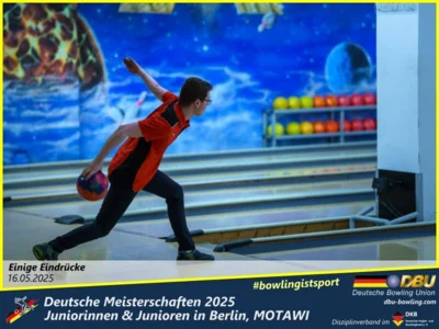Foto des Albums: Fotoalbum 2 von den Deutschen Meisterschaften 2025 der Juniorinnen & Junioren (U23) in Berlin, Bowlingcenter MOTAWI