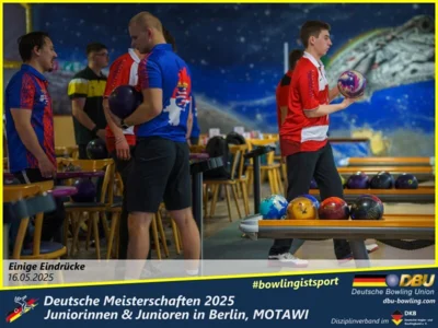 Foto des Albums: Fotoalbum 2 von den Deutschen Meisterschaften 2025 der Juniorinnen & Junioren (U23) in Berlin, Bowlingcenter MOTAWI