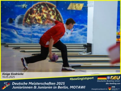Foto des Albums: Fotoalbum 2 von den Deutschen Meisterschaften 2025 der Juniorinnen & Junioren (U23) in Berlin, Bowlingcenter MOTAWI