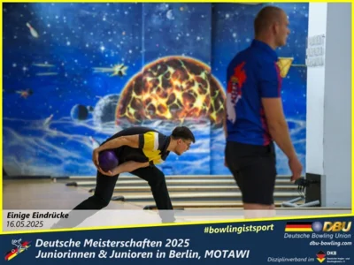 Foto des Albums: Fotoalbum 2 von den Deutschen Meisterschaften 2025 der Juniorinnen & Junioren (U23) in Berlin, Bowlingcenter MOTAWI
