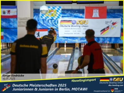 Foto des Albums: Fotoalbum 2 von den Deutschen Meisterschaften 2025 der Juniorinnen & Junioren (U23) in Berlin, Bowlingcenter MOTAWI