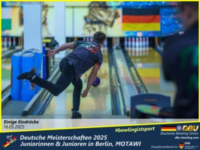 Foto des Albums: Fotoalbum 2 von den Deutschen Meisterschaften 2025 der Juniorinnen & Junioren (U23) in Berlin, Bowlingcenter MOTAWI