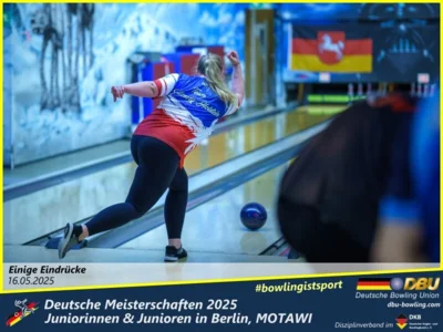 Foto des Albums: Fotoalbum 2 von den Deutschen Meisterschaften 2025 der Juniorinnen & Junioren (U23) in Berlin, Bowlingcenter MOTAWI
