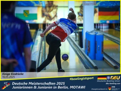 Foto des Albums: Fotoalbum 2 von den Deutschen Meisterschaften 2025 der Juniorinnen & Junioren (U23) in Berlin, Bowlingcenter MOTAWI