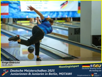 Foto des Albums: Fotoalbum 2 von den Deutschen Meisterschaften 2025 der Juniorinnen & Junioren (U23) in Berlin, Bowlingcenter MOTAWI