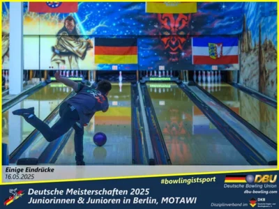 Foto des Albums: Fotoalbum 2 von den Deutschen Meisterschaften 2025 der Juniorinnen & Junioren (U23) in Berlin, Bowlingcenter MOTAWI