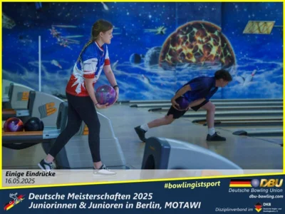 Foto des Albums: Fotoalbum 2 von den Deutschen Meisterschaften 2025 der Juniorinnen & Junioren (U23) in Berlin, Bowlingcenter MOTAWI