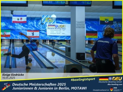 Foto des Albums: Fotoalbum 2 von den Deutschen Meisterschaften 2025 der Juniorinnen & Junioren (U23) in Berlin, Bowlingcenter MOTAWI