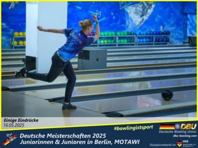Foto des Albums: Fotoalbum 2 von den Deutschen Meisterschaften 2025 der Juniorinnen & Junioren (U23) in Berlin, Bowlingcenter MOTAWI