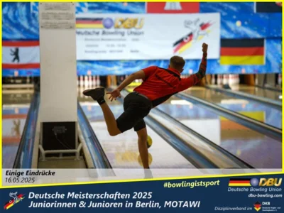 Foto des Albums: Fotoalbum 2 von den Deutschen Meisterschaften 2025 der Juniorinnen & Junioren (U23) in Berlin, Bowlingcenter MOTAWI