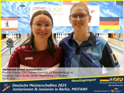 Foto des Albums: Fotoalbum 2 von den Deutschen Meisterschaften 2025 der Juniorinnen & Junioren (U23) in Berlin, Bowlingcenter MOTAWI
