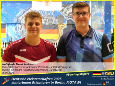 Foto des Albums: Fotoalbum 2 von den Deutschen Meisterschaften 2025 der Juniorinnen & Junioren (U23) in Berlin, Bowlingcenter MOTAWI