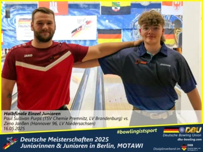 Foto des Albums: Fotoalbum 2 von den Deutschen Meisterschaften 2025 der Juniorinnen & Junioren (U23) in Berlin, Bowlingcenter MOTAWI