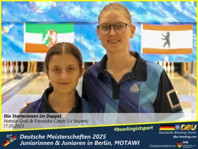 Foto des Albums: Fotoalbum 3 von den Deutschen Meisterschaften 2025 der Juniorinnen & Junioren (U23) in Berlin, Bowlingcenter MOTAWI