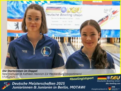 Foto des Albums: Fotoalbum 3 von den Deutschen Meisterschaften 2025 der Juniorinnen & Junioren (U23) in Berlin, Bowlingcenter MOTAWI