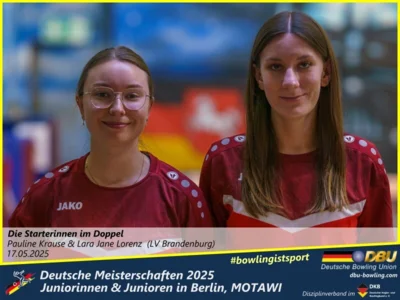 Foto des Albums: Fotoalbum 3 von den Deutschen Meisterschaften 2025 der Juniorinnen & Junioren (U23) in Berlin, Bowlingcenter MOTAWI