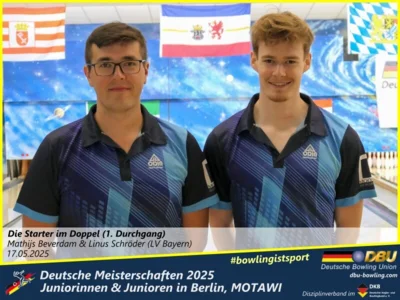 Foto des Albums: Fotoalbum 3 von den Deutschen Meisterschaften 2025 der Juniorinnen & Junioren (U23) in Berlin, Bowlingcenter MOTAWI