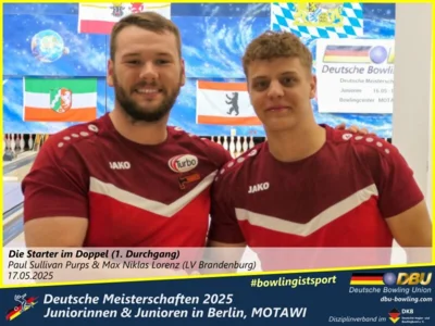 Foto des Albums: Fotoalbum 3 von den Deutschen Meisterschaften 2025 der Juniorinnen & Junioren (U23) in Berlin, Bowlingcenter MOTAWI