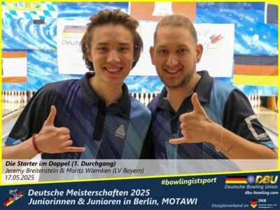 Foto des Albums: Fotoalbum 3 von den Deutschen Meisterschaften 2025 der Juniorinnen & Junioren (U23) in Berlin, Bowlingcenter MOTAWI