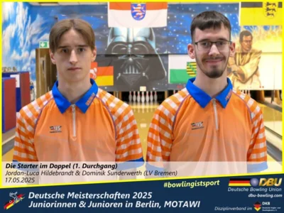 Foto des Albums: Fotoalbum 3 von den Deutschen Meisterschaften 2025 der Juniorinnen & Junioren (U23) in Berlin, Bowlingcenter MOTAWI