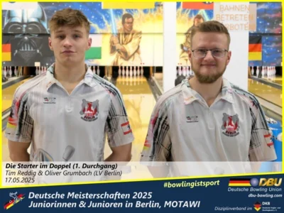 Foto des Albums: Fotoalbum 3 von den Deutschen Meisterschaften 2025 der Juniorinnen & Junioren (U23) in Berlin, Bowlingcenter MOTAWI