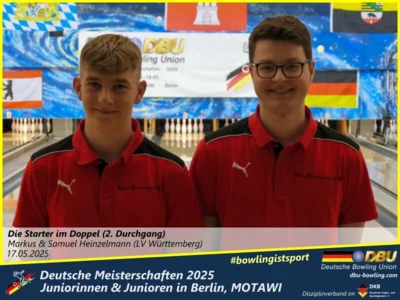 Foto des Albums: Fotoalbum 3 von den Deutschen Meisterschaften 2025 der Juniorinnen & Junioren (U23) in Berlin, Bowlingcenter MOTAWI
