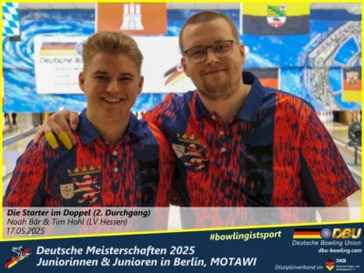 Foto des Albums: Fotoalbum 3 von den Deutschen Meisterschaften 2025 der Juniorinnen & Junioren (U23) in Berlin, Bowlingcenter MOTAWI