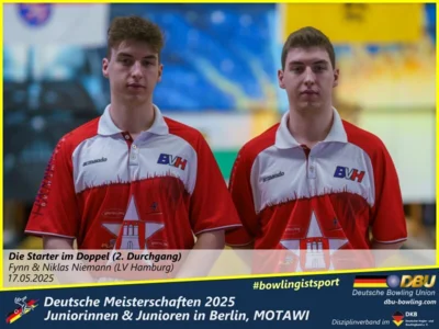 Foto des Albums: Fotoalbum 3 von den Deutschen Meisterschaften 2025 der Juniorinnen & Junioren (U23) in Berlin, Bowlingcenter MOTAWI