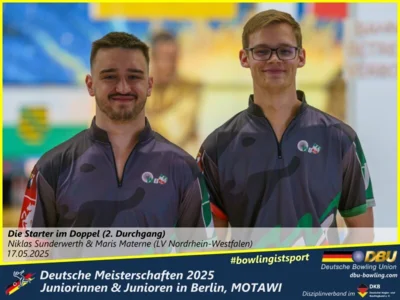 Foto des Albums: Fotoalbum 3 von den Deutschen Meisterschaften 2025 der Juniorinnen & Junioren (U23) in Berlin, Bowlingcenter MOTAWI