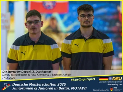 Foto des Albums: Fotoalbum 3 von den Deutschen Meisterschaften 2025 der Juniorinnen & Junioren (U23) in Berlin, Bowlingcenter MOTAWI