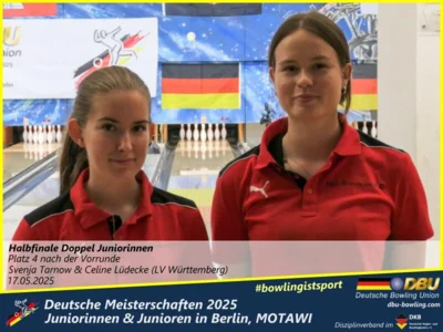 Foto des Albums: Fotoalbum 3 von den Deutschen Meisterschaften 2025 der Juniorinnen & Junioren (U23) in Berlin, Bowlingcenter MOTAWI