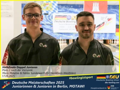 Foto des Albums: Fotoalbum 3 von den Deutschen Meisterschaften 2025 der Juniorinnen & Junioren (U23) in Berlin, Bowlingcenter MOTAWI
