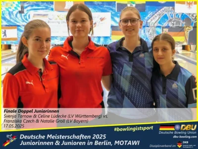 Foto des Albums: Fotoalbum 3 von den Deutschen Meisterschaften 2025 der Juniorinnen & Junioren (U23) in Berlin, Bowlingcenter MOTAWI