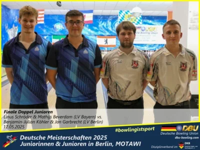 Foto des Albums: Fotoalbum 3 von den Deutschen Meisterschaften 2025 der Juniorinnen & Junioren (U23) in Berlin, Bowlingcenter MOTAWI