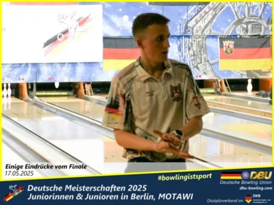 Foto des Albums: Fotoalbum 3 von den Deutschen Meisterschaften 2025 der Juniorinnen & Junioren (U23) in Berlin, Bowlingcenter MOTAWI