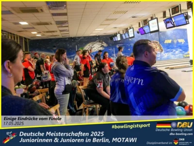 Foto des Albums: Fotoalbum 3 von den Deutschen Meisterschaften 2025 der Juniorinnen & Junioren (U23) in Berlin, Bowlingcenter MOTAWI