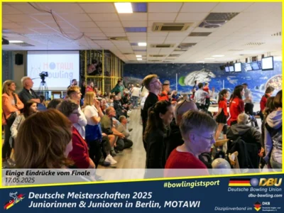 Foto des Albums: Fotoalbum 3 von den Deutschen Meisterschaften 2025 der Juniorinnen & Junioren (U23) in Berlin, Bowlingcenter MOTAWI