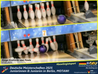 Foto des Albums: Fotoalbum 3 von den Deutschen Meisterschaften 2025 der Juniorinnen & Junioren (U23) in Berlin, Bowlingcenter MOTAWI