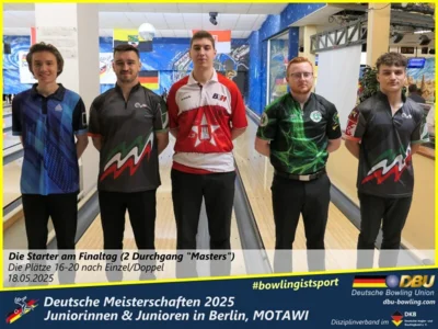 Foto des Albums: Fotoalbum 4 von den Deutschen Meisterschaften 2025 der Juniorinnen & Junioren (U23) in Berlin, Bowlingcenter MOTAWI