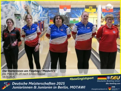 Foto des Albums: Fotoalbum 4 von den Deutschen Meisterschaften 2025 der Juniorinnen & Junioren (U23) in Berlin, Bowlingcenter MOTAWI