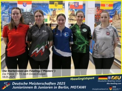 Foto des Albums: Fotoalbum 4 von den Deutschen Meisterschaften 2025 der Juniorinnen & Junioren (U23) in Berlin, Bowlingcenter MOTAWI
