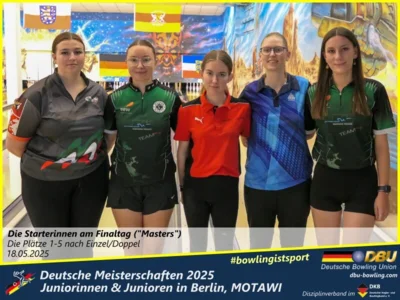 Foto des Albums: Fotoalbum 4 von den Deutschen Meisterschaften 2025 der Juniorinnen & Junioren (U23) in Berlin, Bowlingcenter MOTAWI