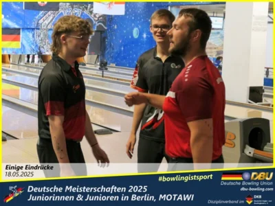 Foto des Albums: Fotoalbum 4 von den Deutschen Meisterschaften 2025 der Juniorinnen & Junioren (U23) in Berlin, Bowlingcenter MOTAWI