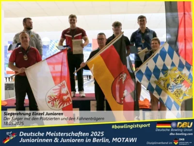 Foto des Albums: Fotoalbum 4 von den Deutschen Meisterschaften 2025 der Juniorinnen & Junioren (U23) in Berlin, Bowlingcenter MOTAWI