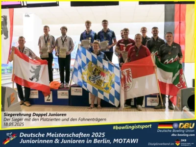 Foto des Albums: Fotoalbum 4 von den Deutschen Meisterschaften 2025 der Juniorinnen & Junioren (U23) in Berlin, Bowlingcenter MOTAWI