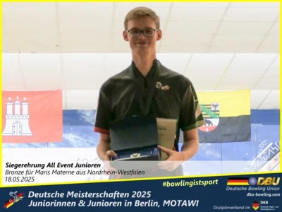 Foto des Albums: Fotoalbum 4 von den Deutschen Meisterschaften 2025 der Juniorinnen & Junioren (U23) in Berlin, Bowlingcenter MOTAWI