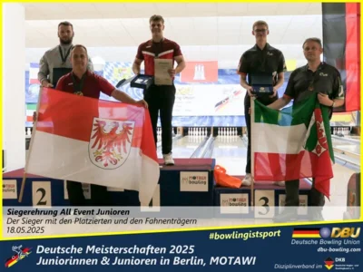 Foto des Albums: Fotoalbum 4 von den Deutschen Meisterschaften 2025 der Juniorinnen & Junioren (U23) in Berlin, Bowlingcenter MOTAWI