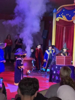 Eine tolle Zaubershow geh&ouml;rt zu einem Zirkus.  (Bild vergr&ouml;&szlig;ern)