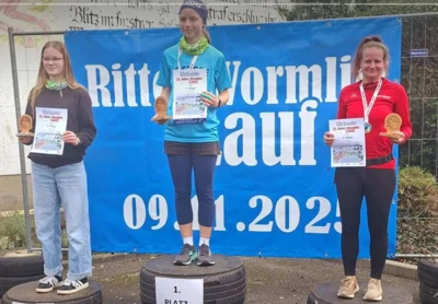 Anne auf dem 3. Platz 