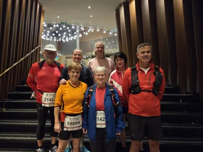 Auf dem Weg zum Start 